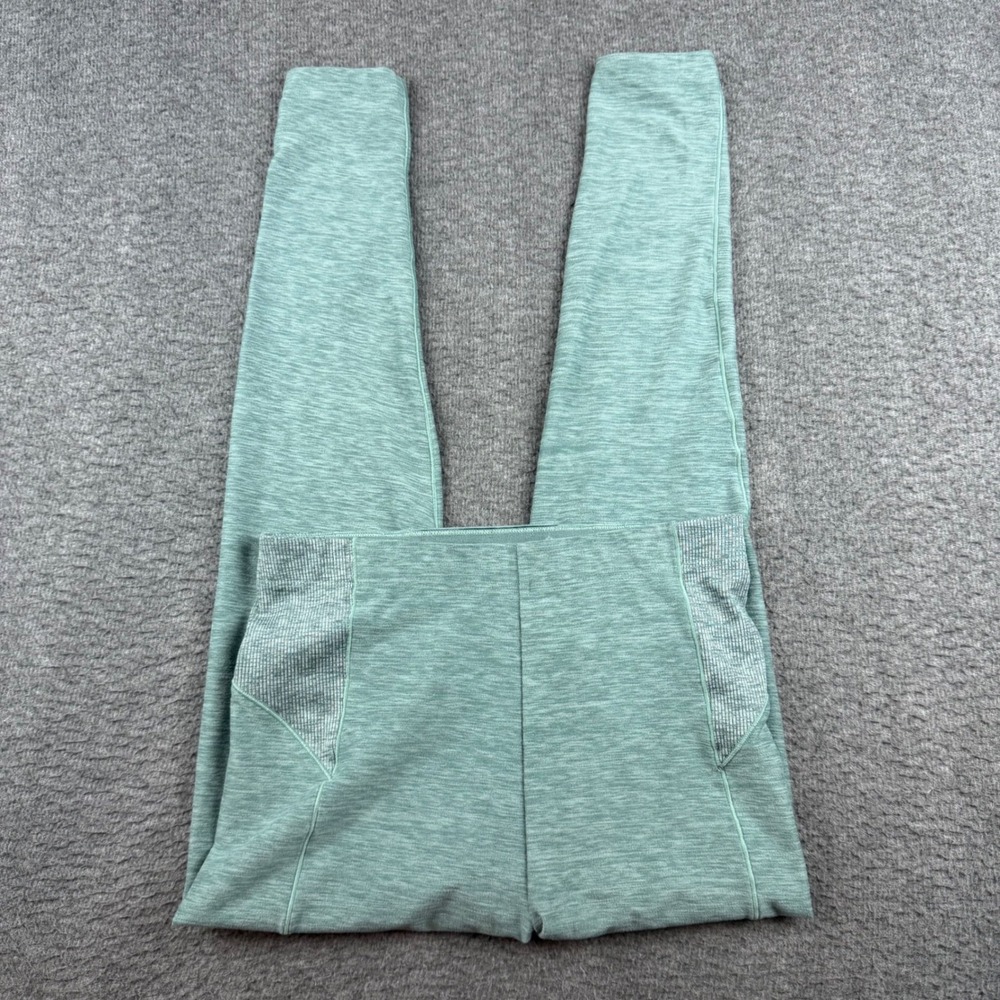 Victoria's Secret Legging's Womens 6 Green Space Dye High Waist Activewear